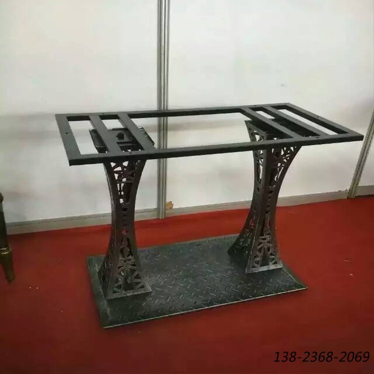 金屬桌腳，個性連體桌腳，餐桌腳批發(fā)
