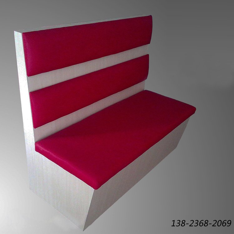 單面現(xiàn)代款式沙發(fā)，中餐卡座，家具廠訂制